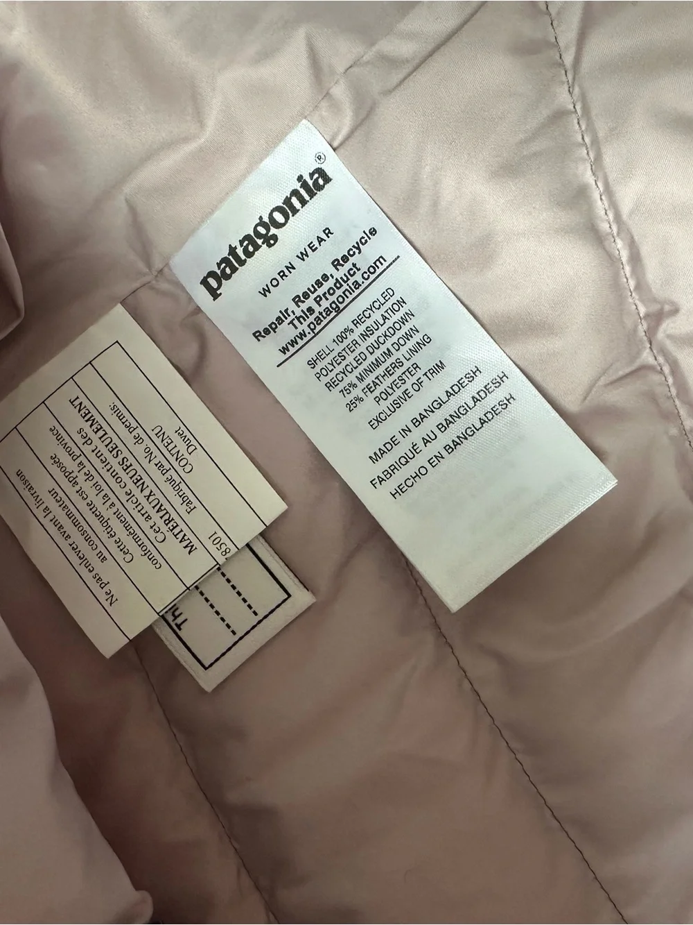 Patagonia girls’ down
